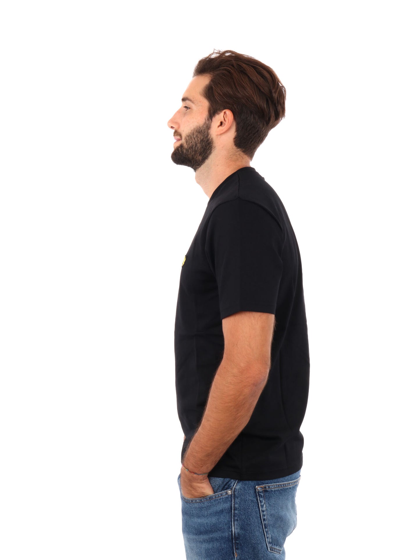 T-SHIRT LYLE&SCOTT UOMO NERO