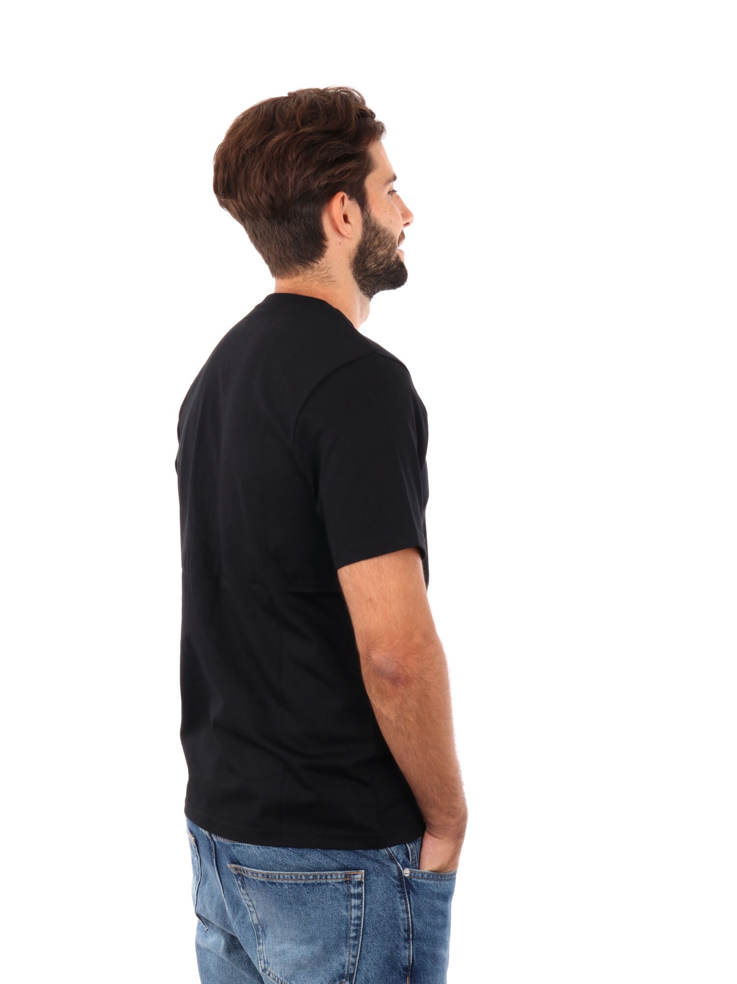 T-SHIRT LYLE&SCOTT UOMO NERO