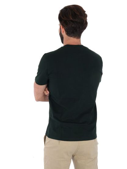 T-SHIRT ESSENTIAL LOGO SUPERDRY UOMO VERDE