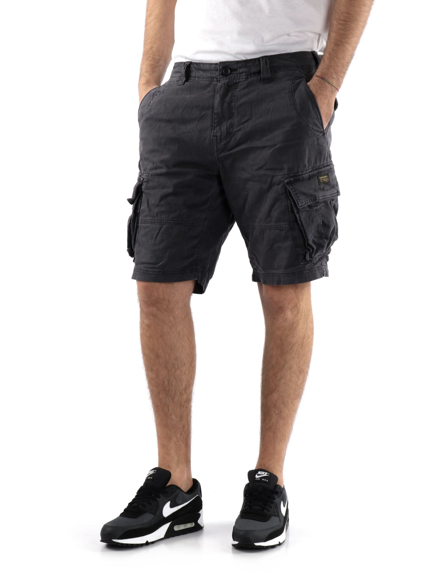SHORT CARGO SUPERDRY DA UOMO NERO