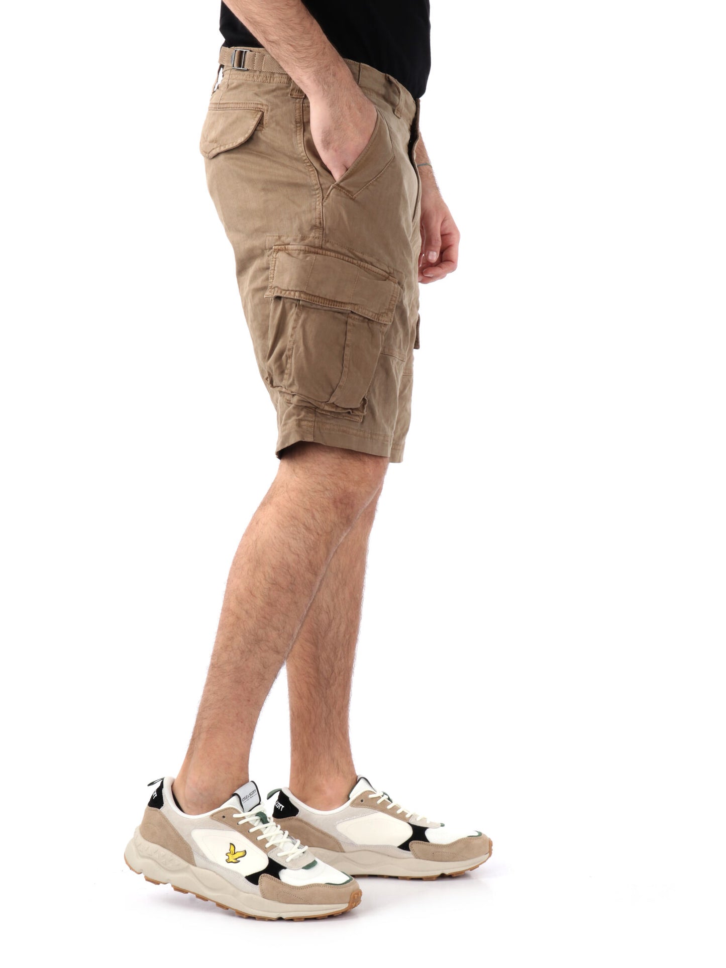 SHORT CARGO SUPERDRY DA UOMO KAKI