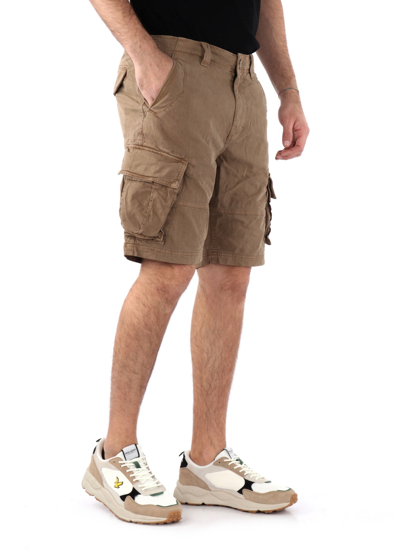 SHORT CARGO SUPERDRY DA UOMO KAKI