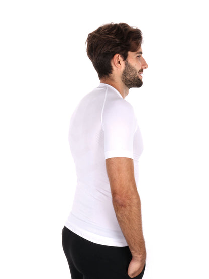 T-SHIRT TERMICA TABOR ENERGETICS UOMO BIANCO