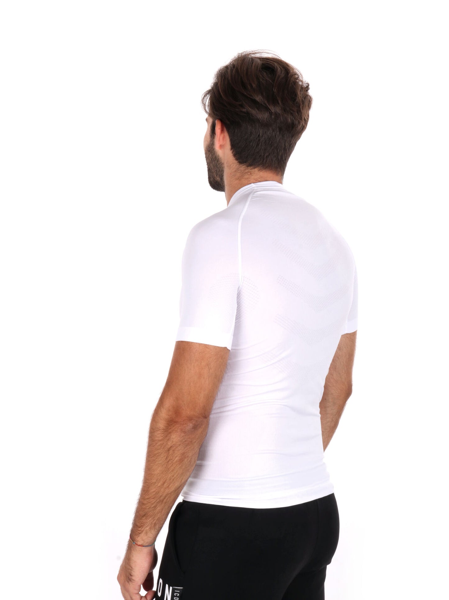 T-SHIRT TERMICA TABOR ENERGETICS UOMO BIANCO