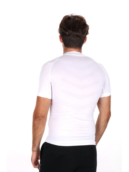 T-SHIRT TERMICA TABOR ENERGETICS UOMO BIANCO