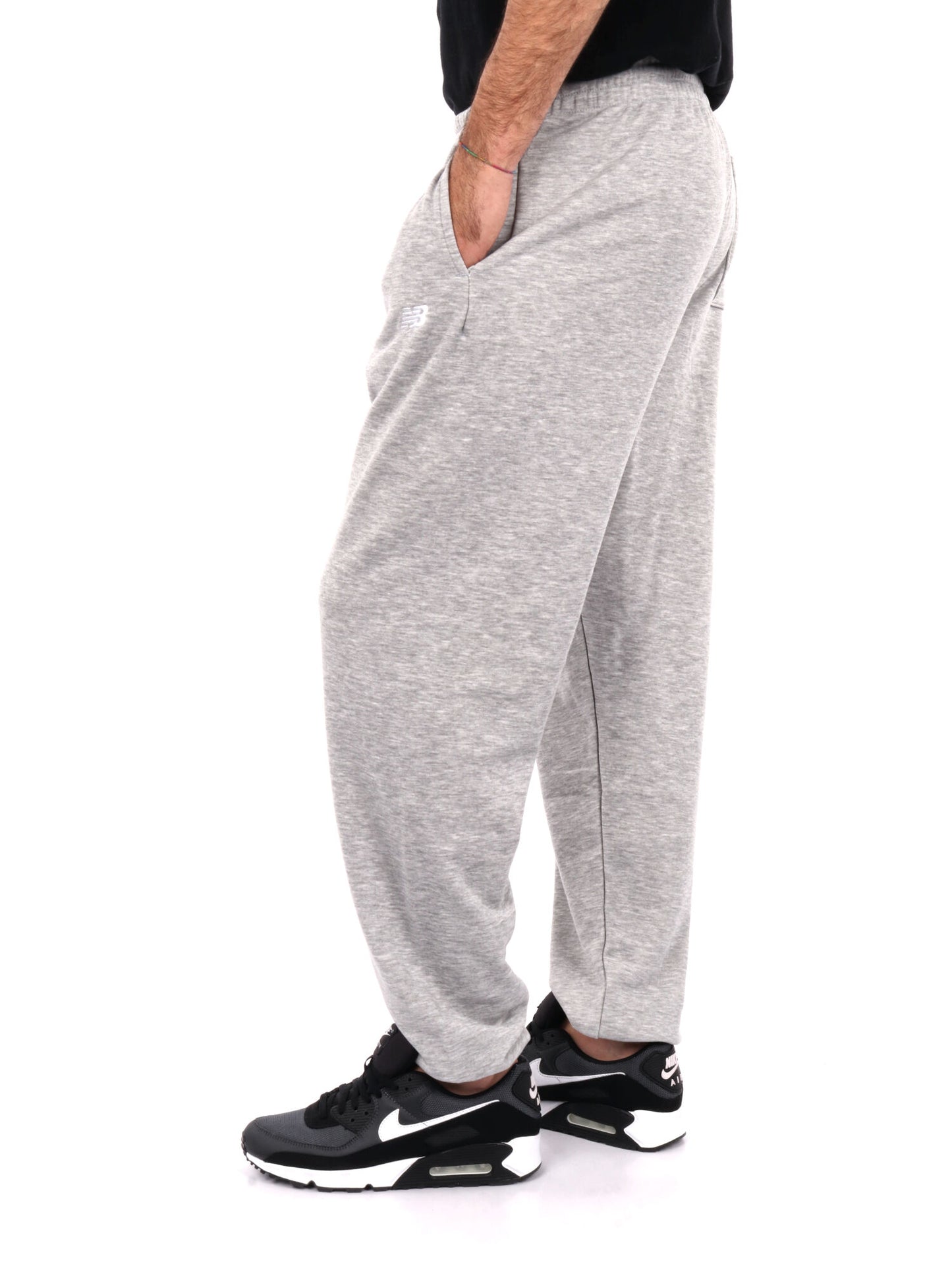 PANTALONE TUTA NEW BALANCE DA UOMO GRIGIO