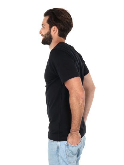 T-SHIRT LOGO GRADIENT NEW BALANCE UOMO NERO