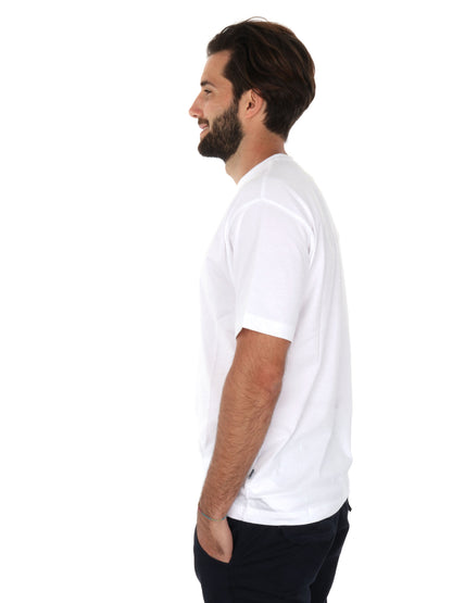 T-SHIRT CON STAMPA NEW BALANCE UOMO BIANCO