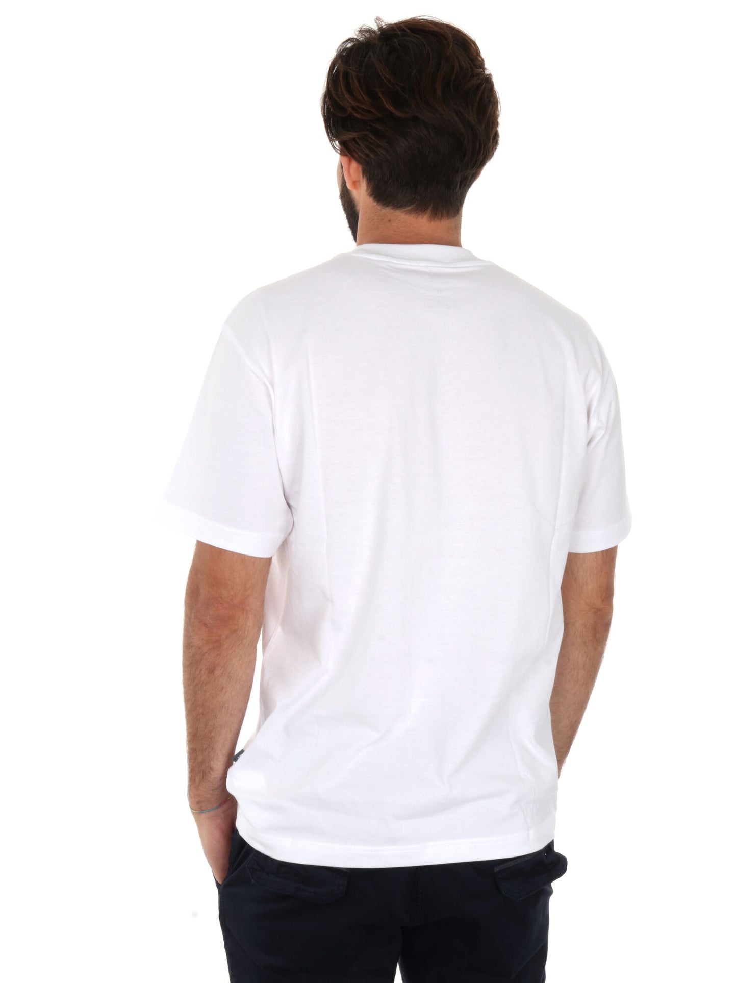 T-SHIRT CON STAMPA NEW BALANCE UOMO BIANCO