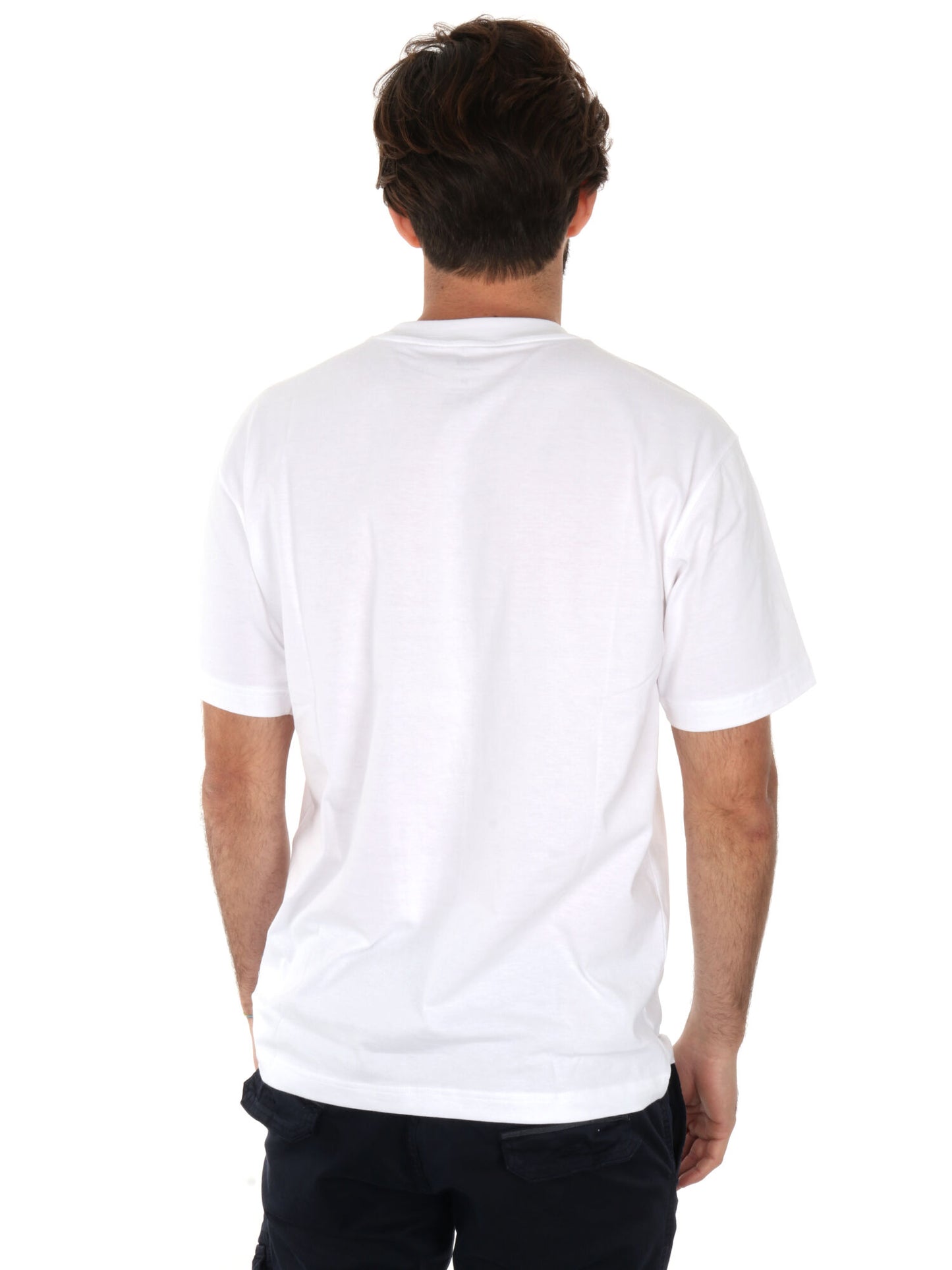 T-SHIRT CON STAMPA NEW BALANCE UOMO BIANCO
