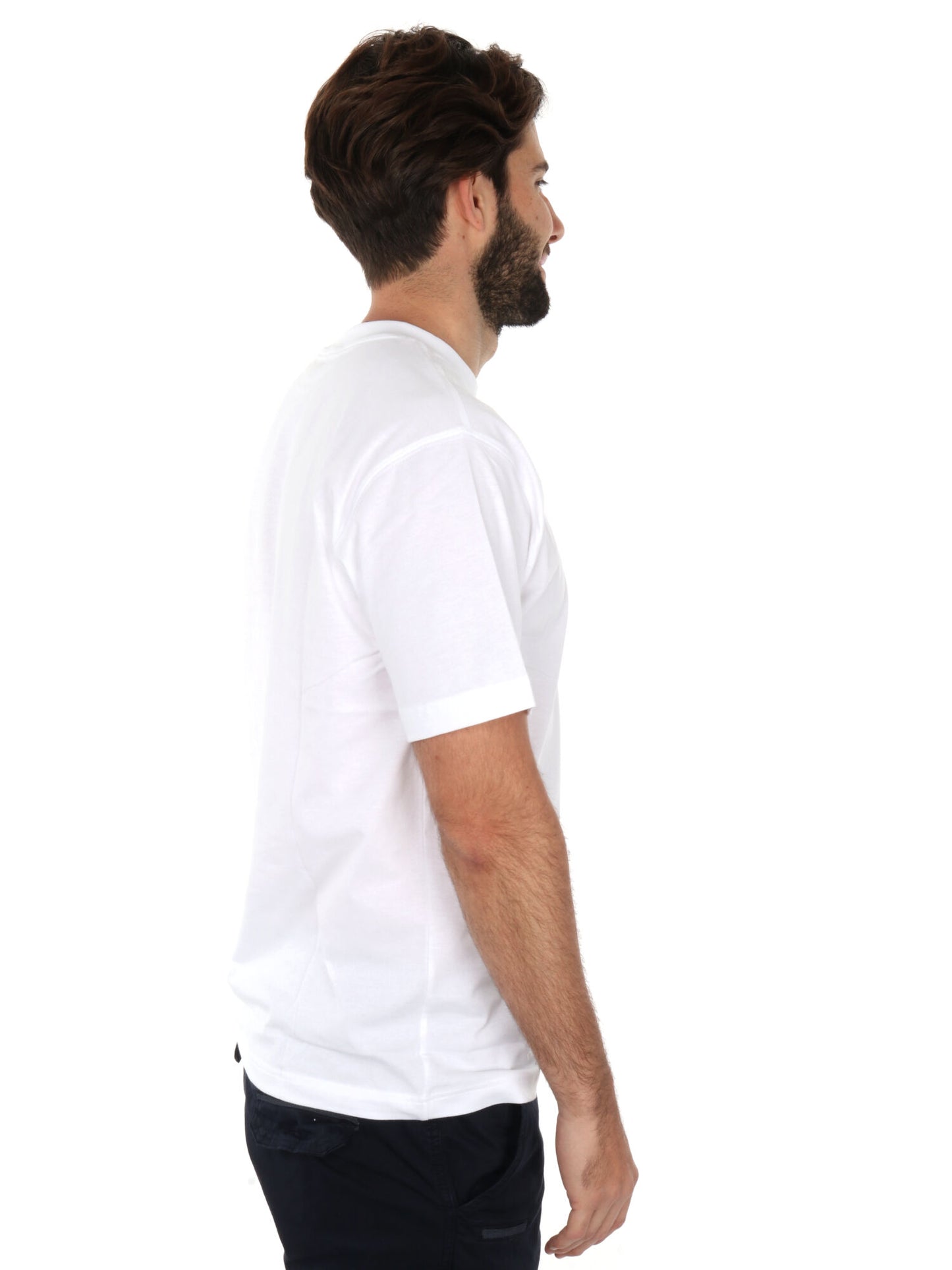 T-SHIRT CON STAMPA NEW BALANCE UOMO BIANCO