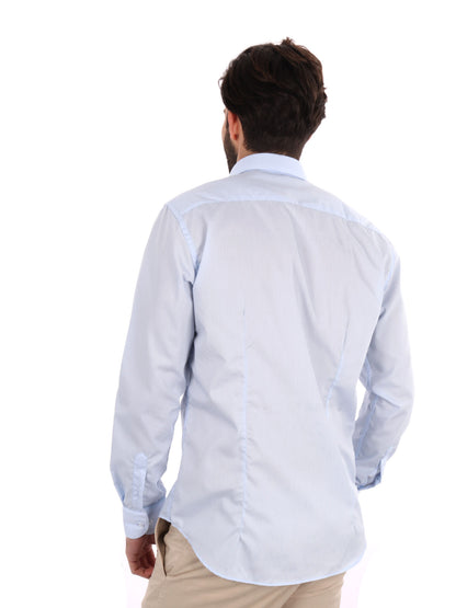 CAMICIA NAPOLI FB UOMO CELESTE