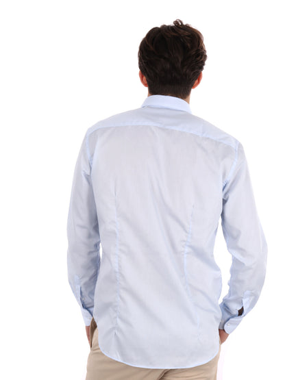 CAMICIA NAPOLI FB UOMO CELESTE