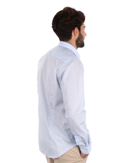 CAMICIA NAPOLI FB UOMO CELESTE