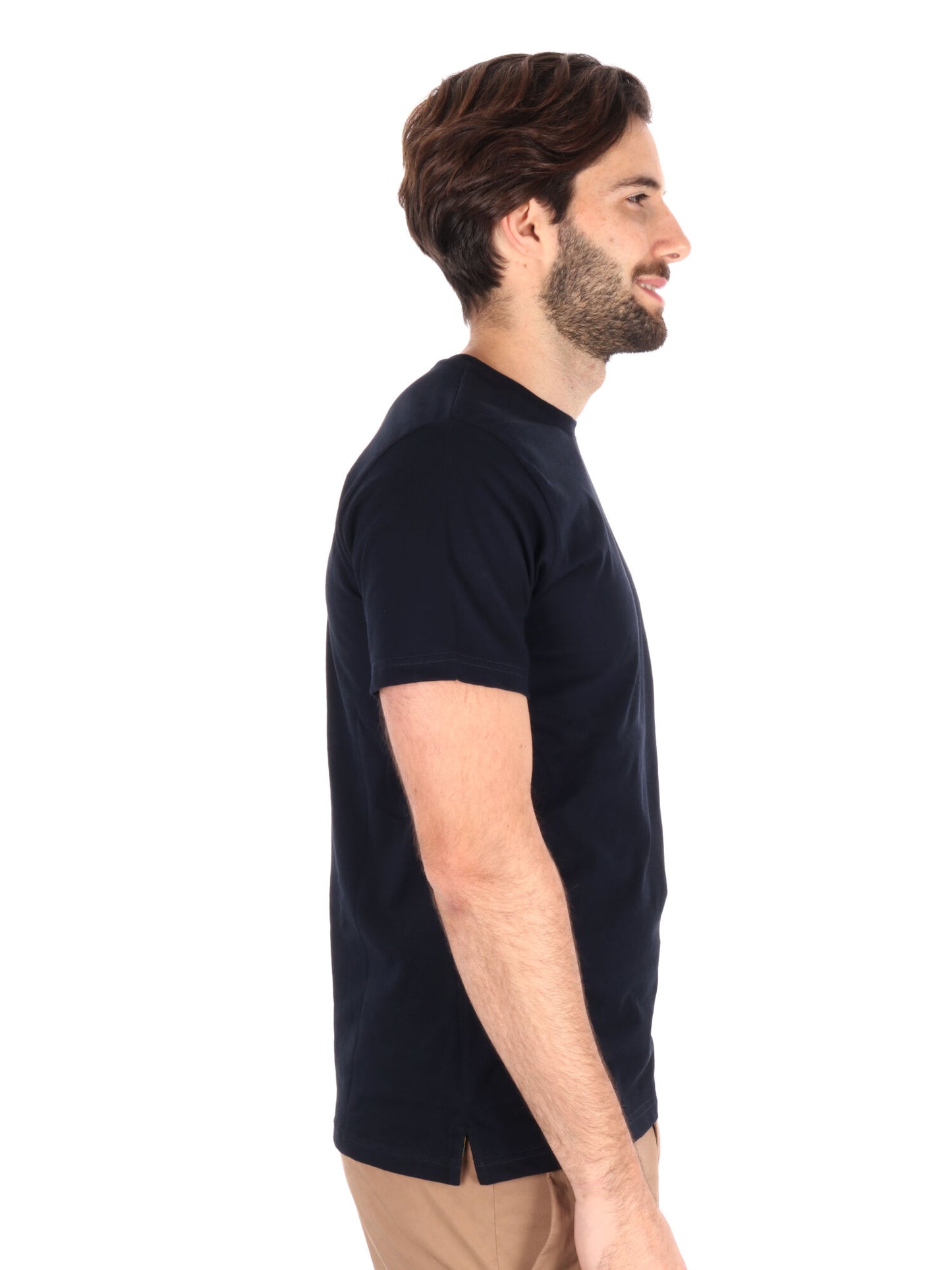 T-SHIRT IN PIQUET FB UOMO BLU