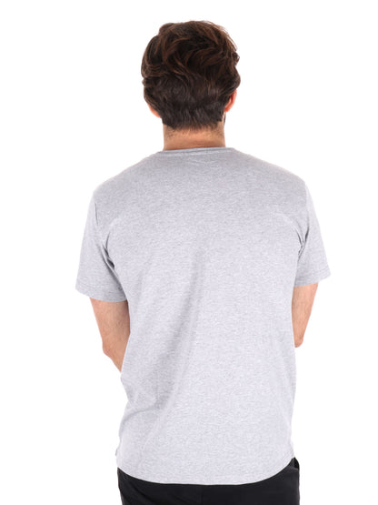 T-SHIRT IN PIQUET FB UOMO GRIGIO