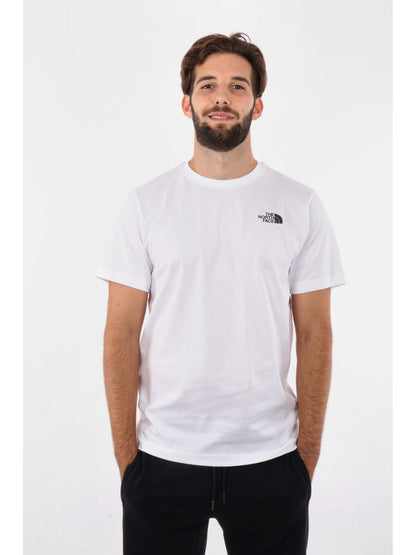 T-SHIRT REDBOX THE NORTH FACE UOMO BIANCO