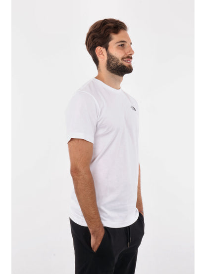 T-SHIRT NSE BOX THE NORTH FACE DA UOMO BIANCO