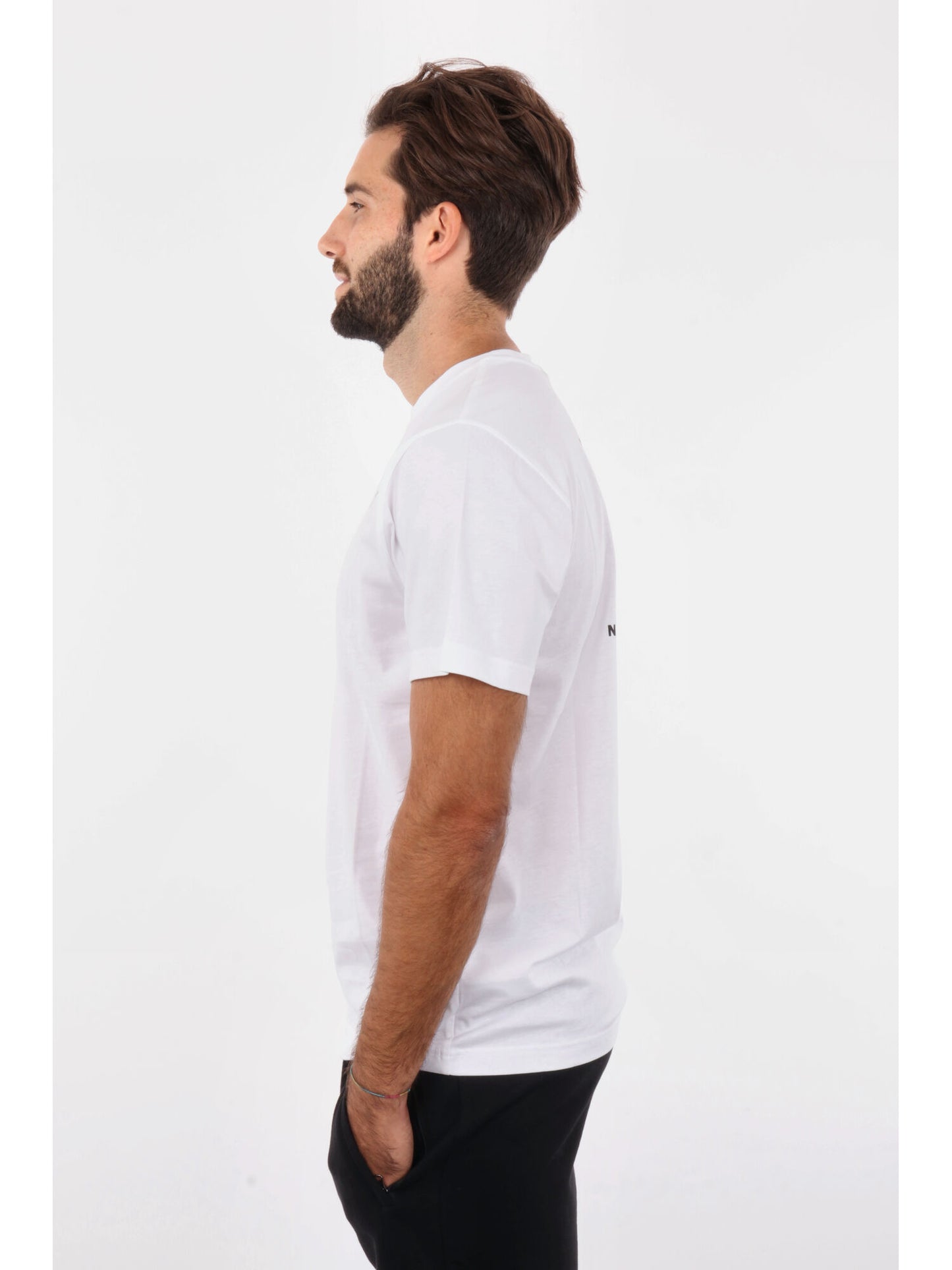 T-SHIRT REDBOX THE NORTH FACE UOMO BIANCO