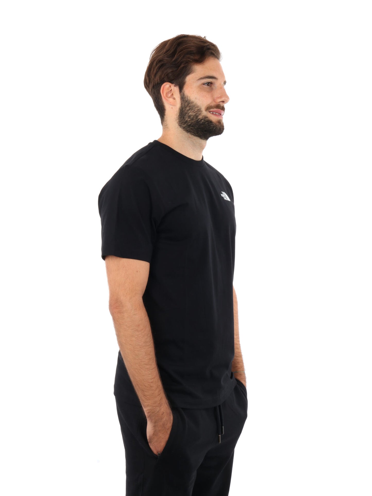 T-SHIRT REDBOX THE NORTH FACE UOMO NERO