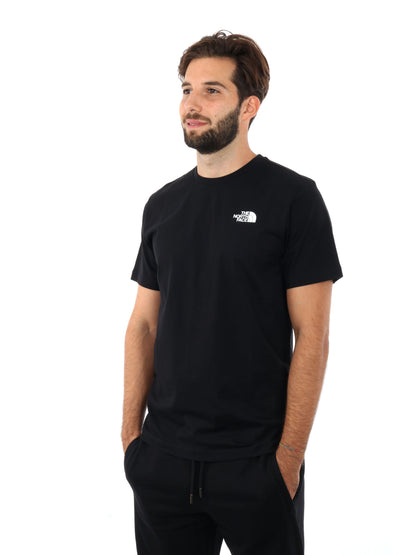 T-SHIRT REDBOX THE NORTH FACE UOMO NERO