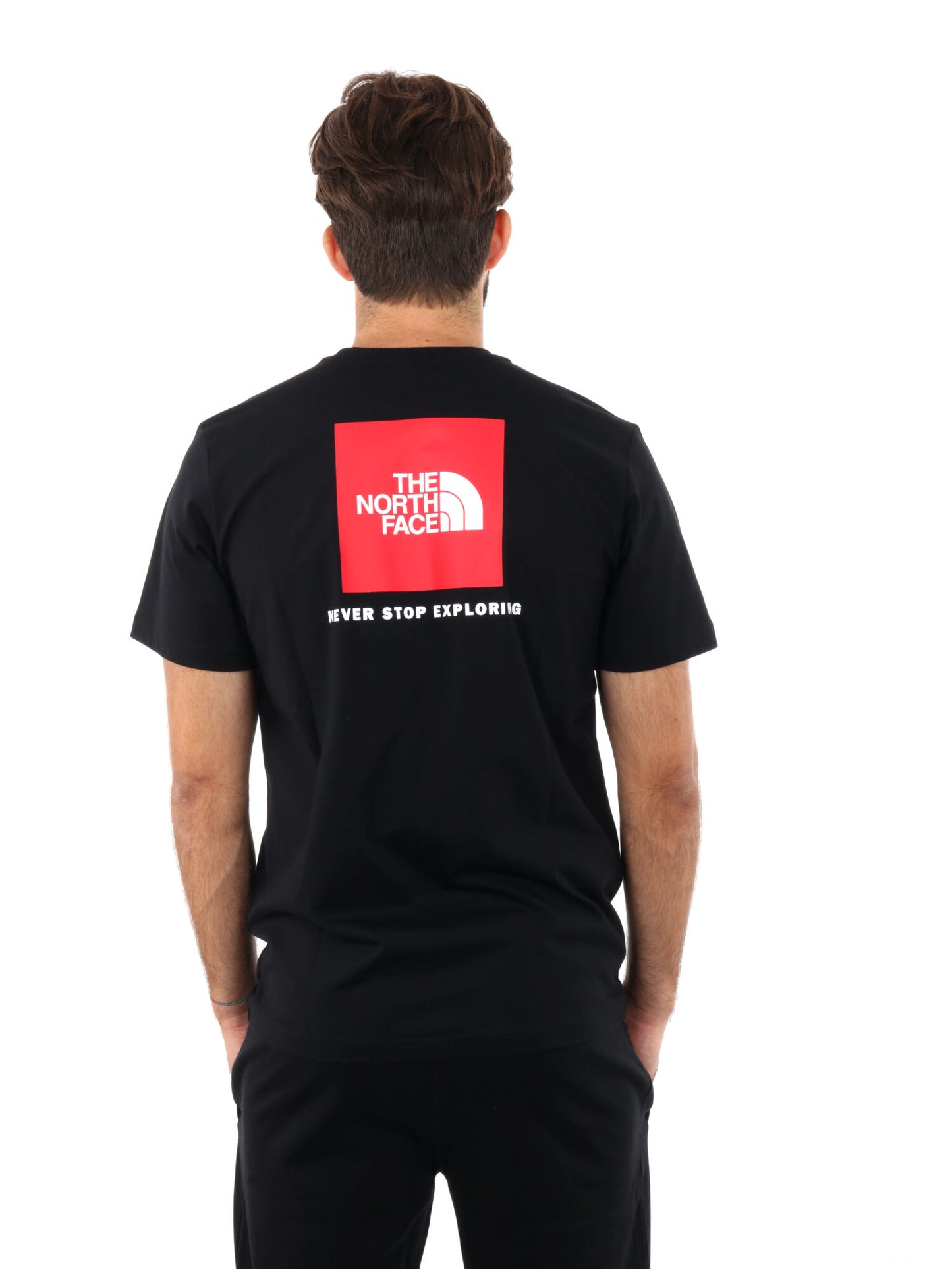 T-SHIRT REDBOX THE NORTH FACE UOMO NERO