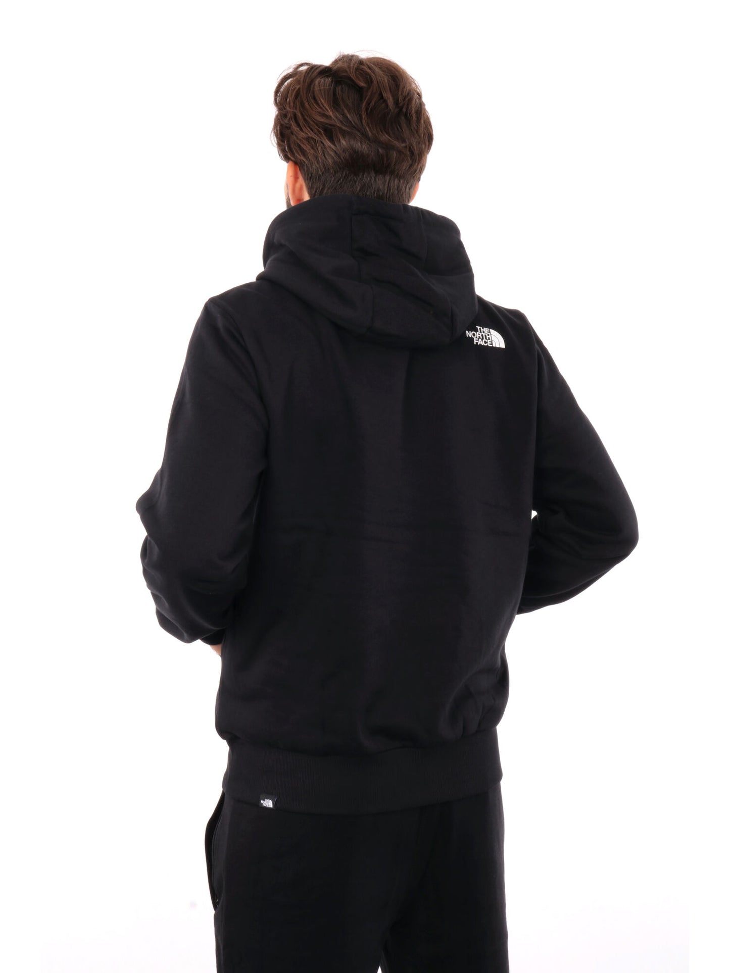 FELPA CON CAPPUCCIO SIMPLE DOME THE NORTH FACE DA UOMO NERO