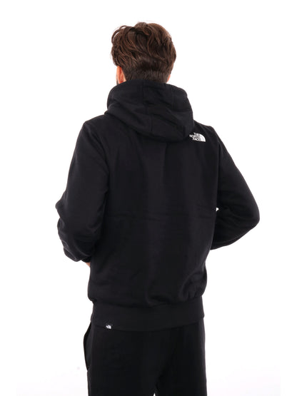 FELPA CON CAPPUCCIO SIMPLE DOME THE NORTH FACE DA UOMO NERO