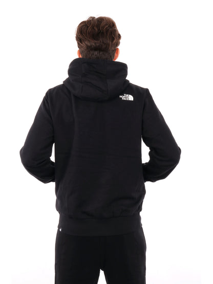 FELPA CON CAPPUCCIO SIMPLE DOME THE NORTH FACE DA UOMO NERO