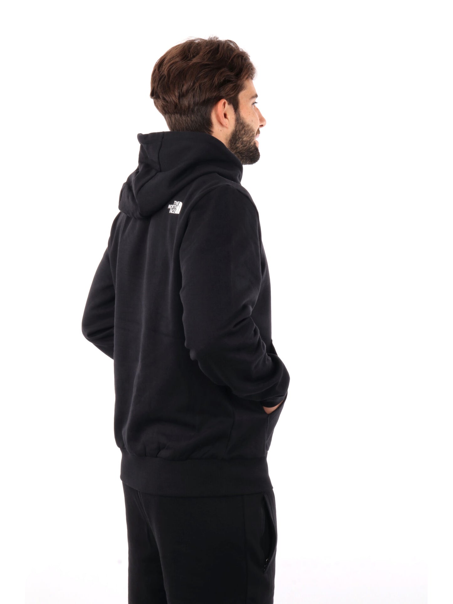 FELPA CON CAPPUCCIO SIMPLE DOME THE NORTH FACE DA UOMO NERO