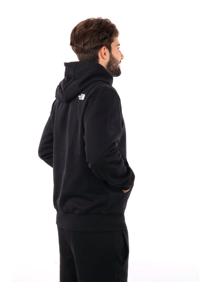 FELPA CON CAPPUCCIO SIMPLE DOME THE NORTH FACE DA UOMO NERO