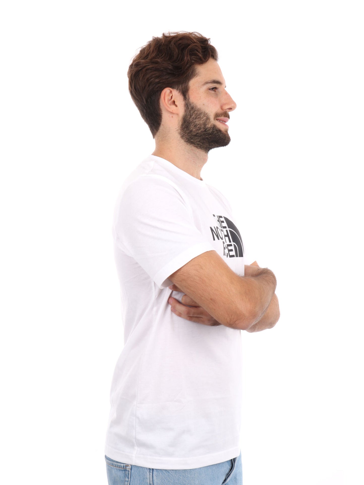 T-SHIRT EASY TEE THE NORTH FACE DA UOMO BIANCO