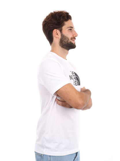 T-SHIRT EASY TEE THE NORTH FACE DA UOMO BIANCO