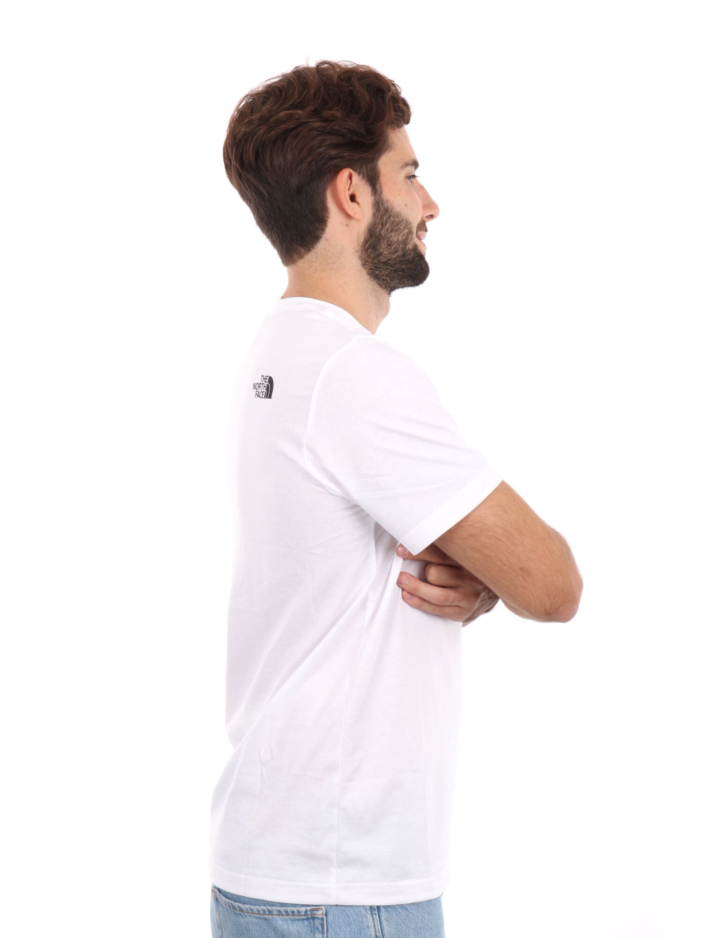 T-SHIRT EASY TEE THE NORTH FACE DA UOMO BIANCO