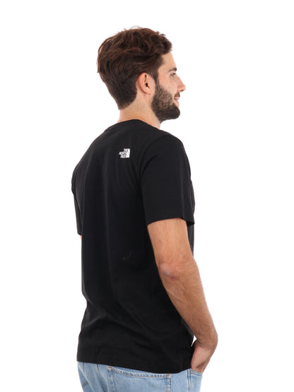 T-SHIRT EASY TEE THE NORTH FACE DA UOMO NERO