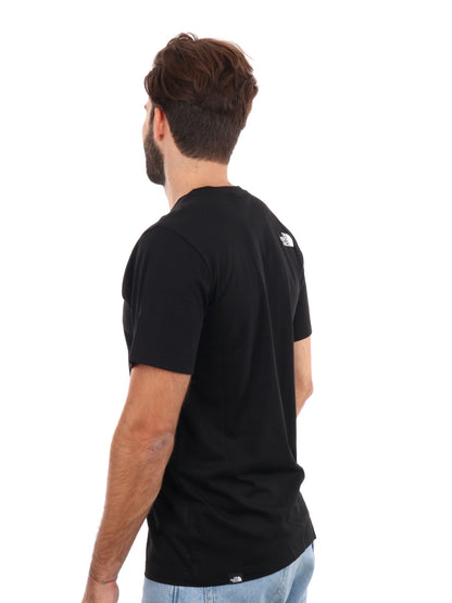 T-SHIRT EASY TEE THE NORTH FACE DA UOMO NERO