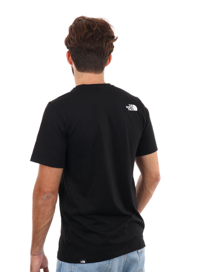 T-SHIRT EASY TEE THE NORTH FACE UOMO NERO