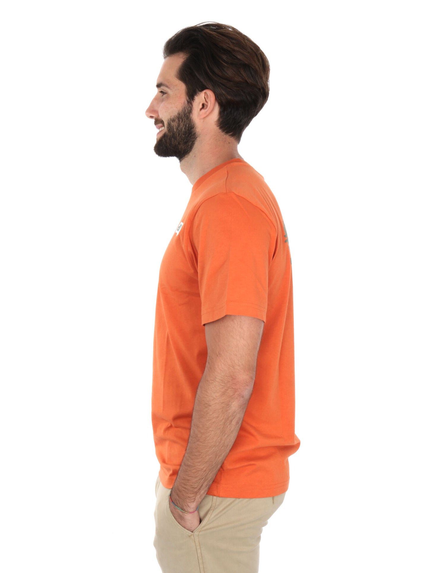 T-SHIRT OUTDOOR GRAPHIC THE NORTH FACE UOMO ARANCIO