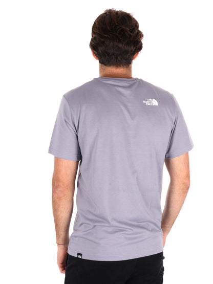 T-SHIRT MOUNTAIN LINE THE NORTH FACE UOMO GRIGIO