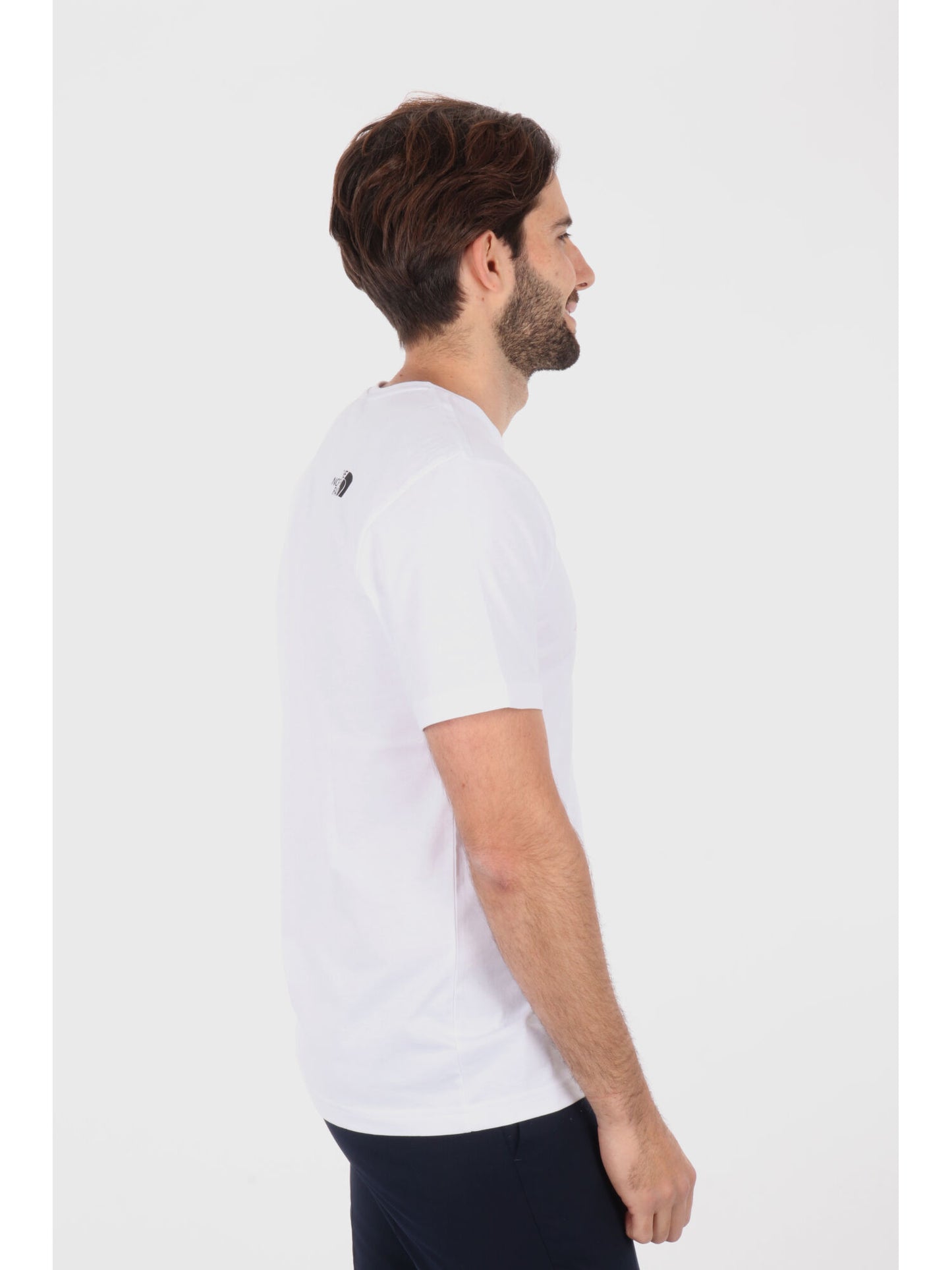 T-SHIRT MOUNTAIN LINE THE NORTH FACE UOMO BIANCO