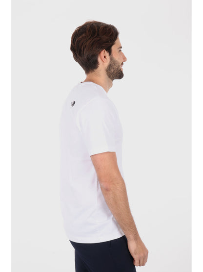 T-SHIRT MOUNTAIN LINE THE NORTH FACE UOMO BIANCO