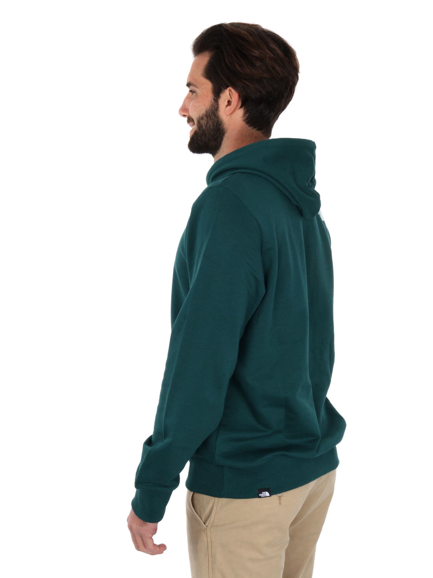 FELPA CON CAPPUCCIO MOUNTAIN LINE THE NORTH FACE UOMO VERDE