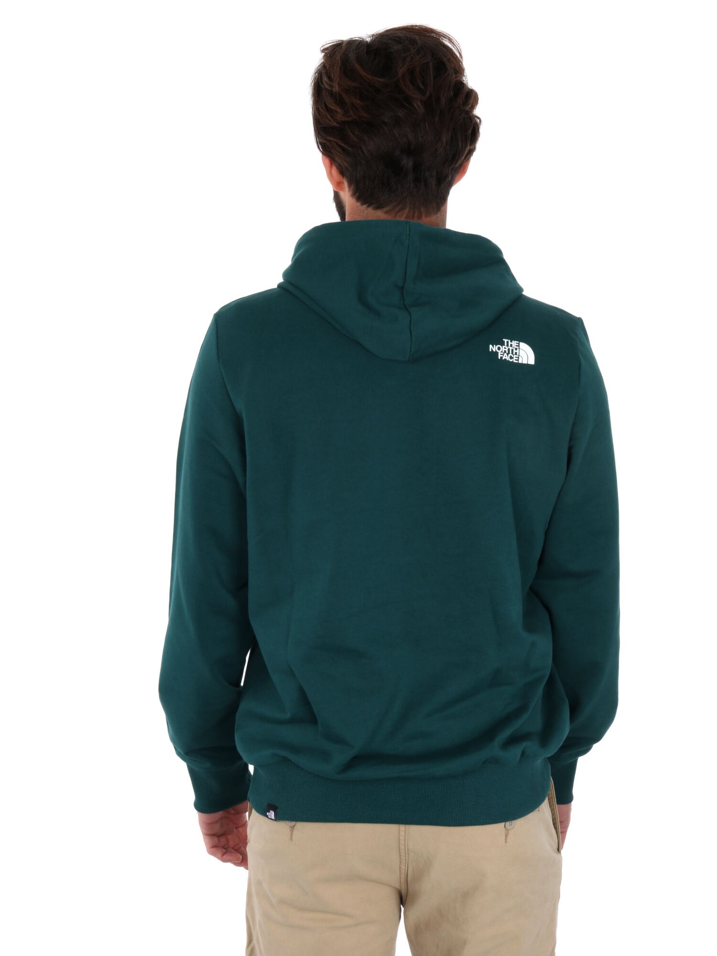 FELPA CON CAPPUCCIO MOUNTAIN LINE THE NORTH FACE UOMO VERDE