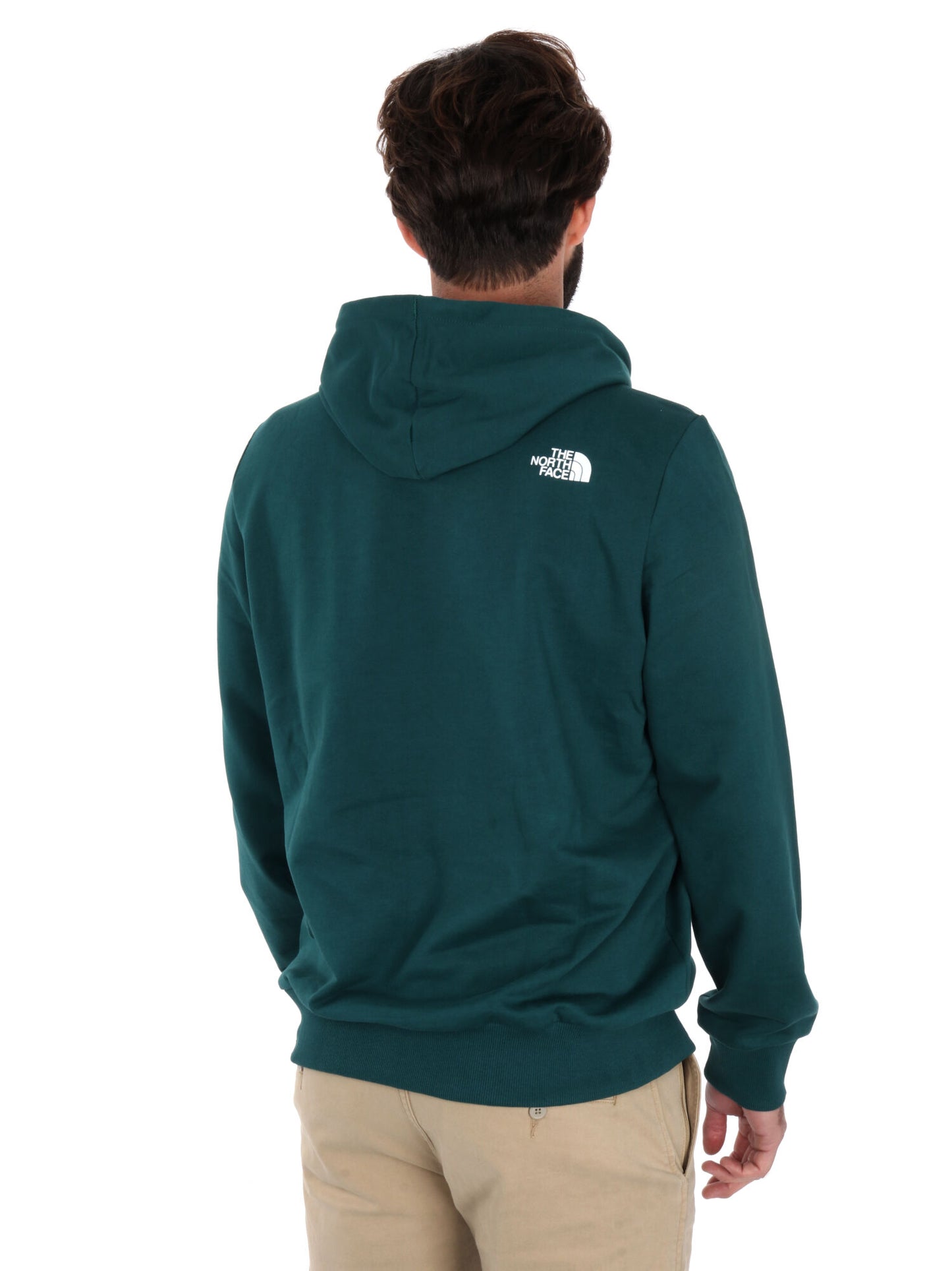 FELPA CON CAPPUCCIO MOUNTAIN LINE THE NORTH FACE UOMO VERDE