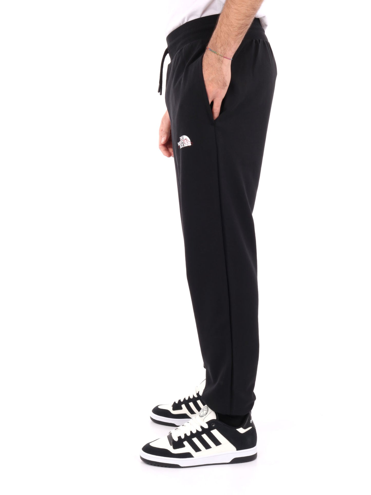 PANTALONE JOGGING MOUNTAIN LINE THE NORTH FACE UOMO NERO