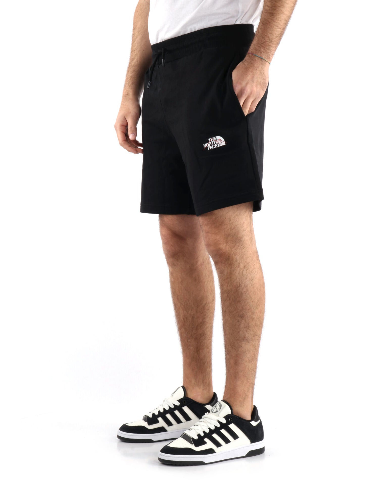 BERMUDA SPORTIVO  MOUNTAIN LINE THE NORTH FACE DA UOMO NERO
