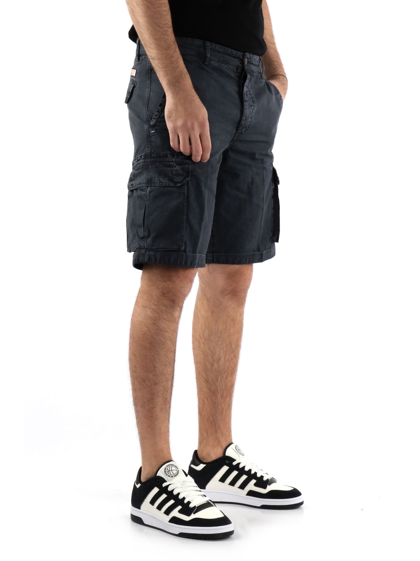 BERMUDA CASUAL 40WEFT DA UOMO NERO