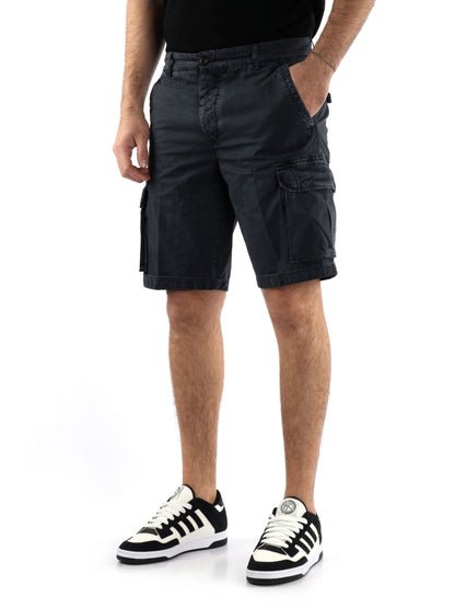BERMUDA CASUAL 40WEFT DA UOMO NERO