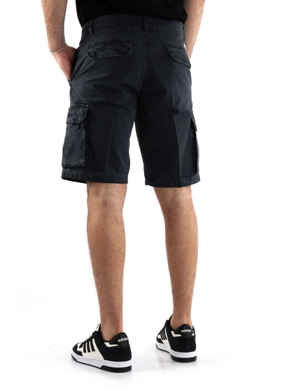 BERMUDA CASUAL 40WEFT DA UOMO NERO