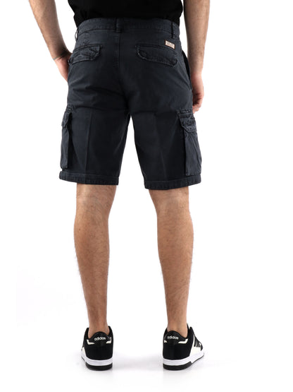 BERMUDA CASUAL 40WEFT DA UOMO NERO